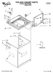 Diagram for 01 - Top And Cabinet Parts