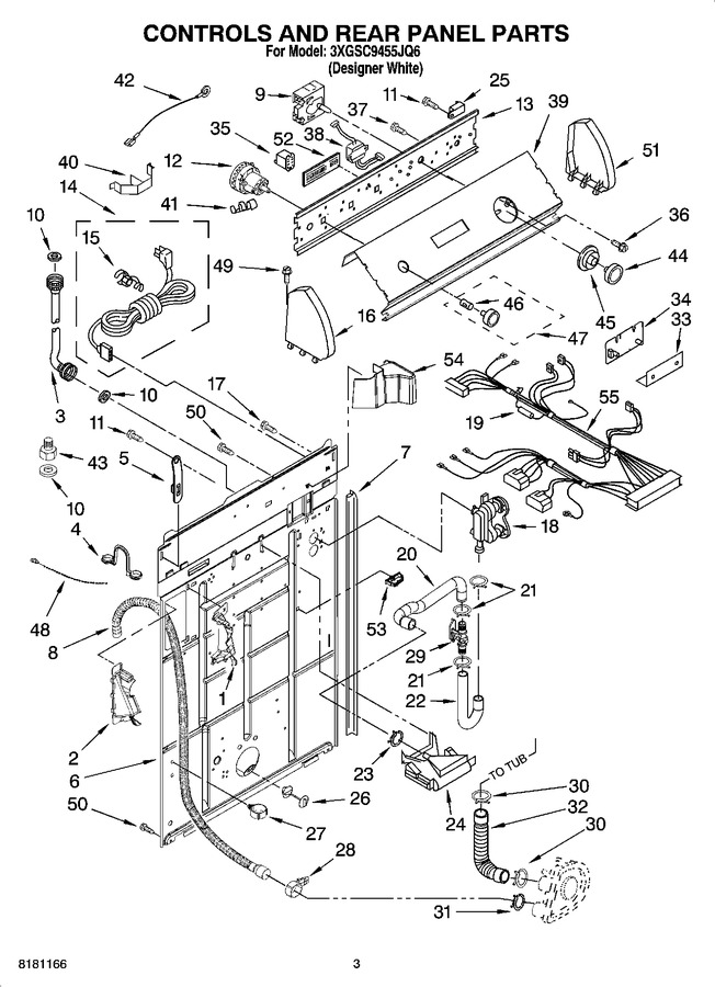 Diagram for 3XGSC9455JQ6