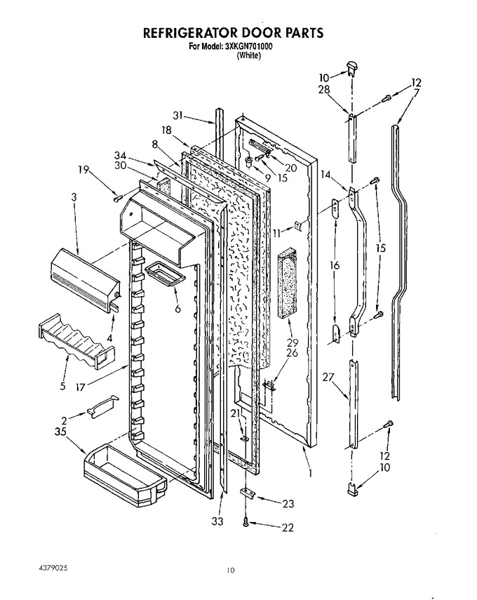 Diagram for 3XKGN701000