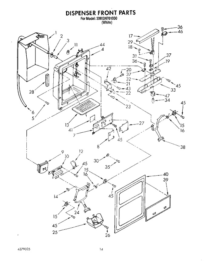 Diagram for 3XKGN701000