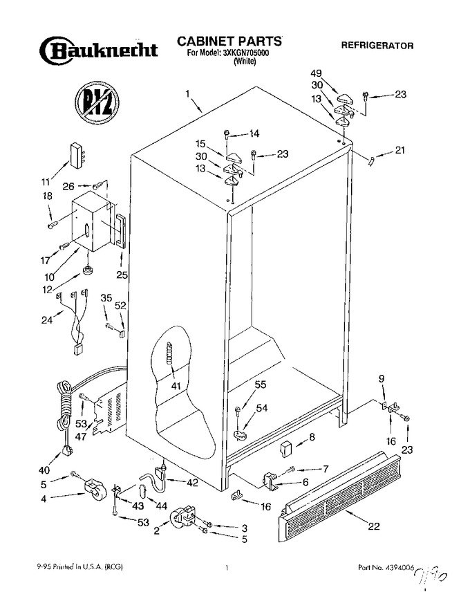 Diagram for 3XKGN705000