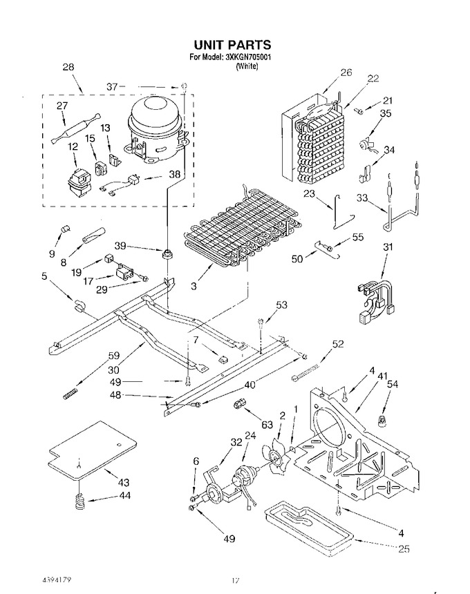 Diagram for 3XKGN705001