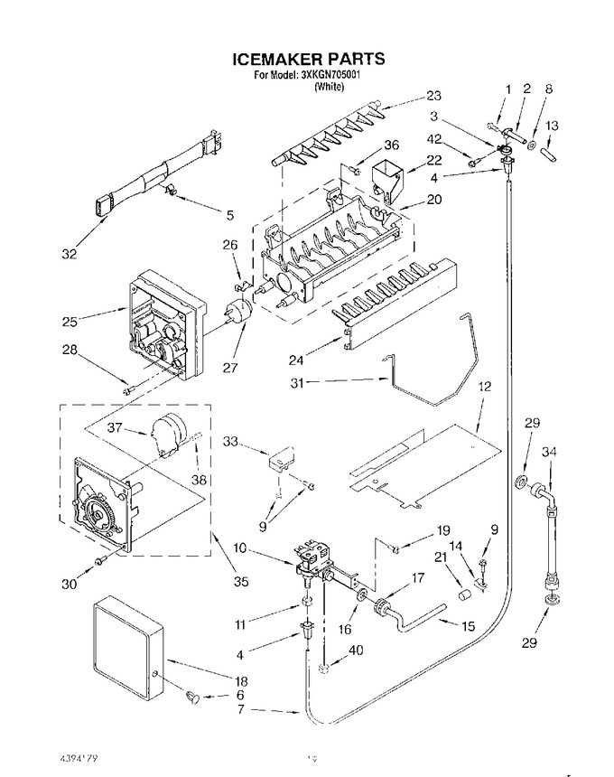 Diagram for 3XKGN705001