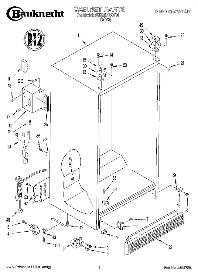 Diagram for 3XKGN7050F00