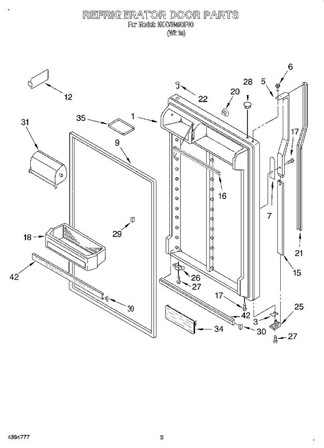 Diagram for 3XKVN490F00