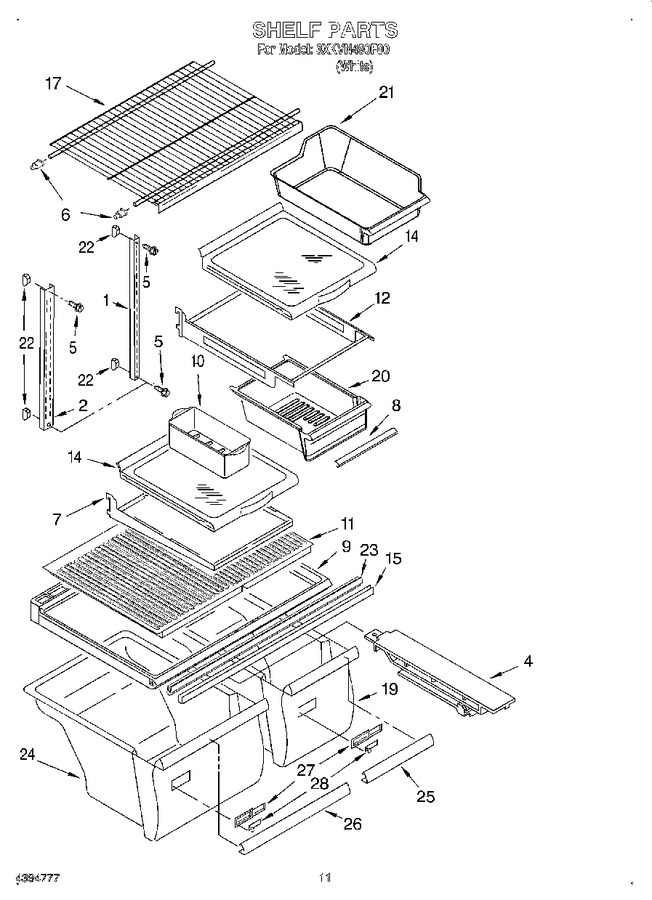 Diagram for 3XKVN490F00