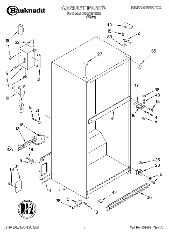 Diagram for 3XKVN515002