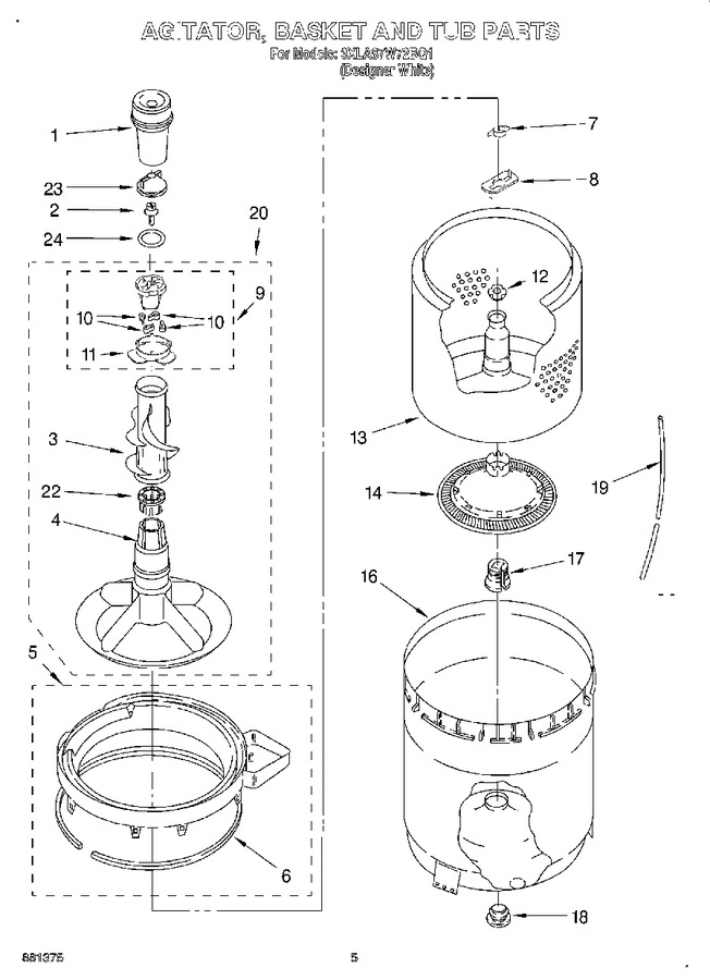 Diagram for 3XLA87W72BQ1