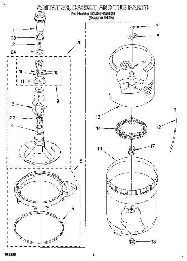Diagram for 3XLA87W92BQ0