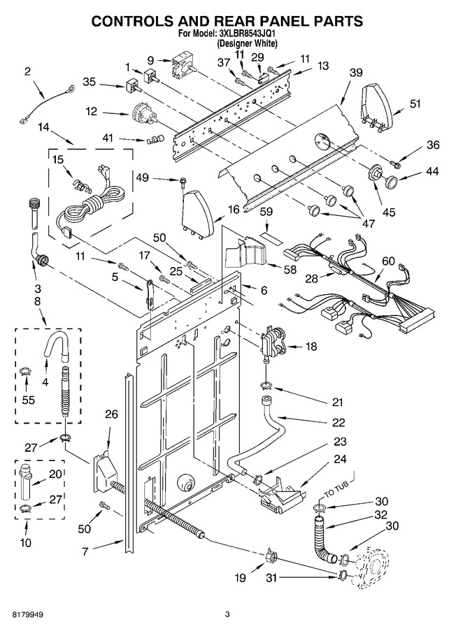 Diagram for 3XLBR8543JQ1