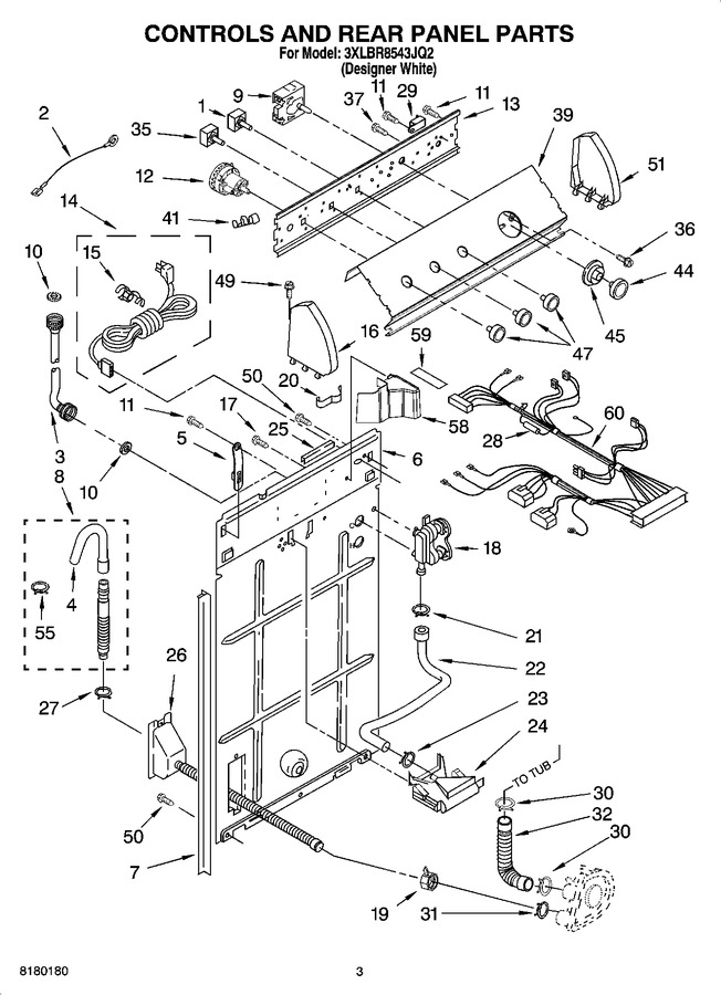 Diagram for 3XLBR8543JQ2