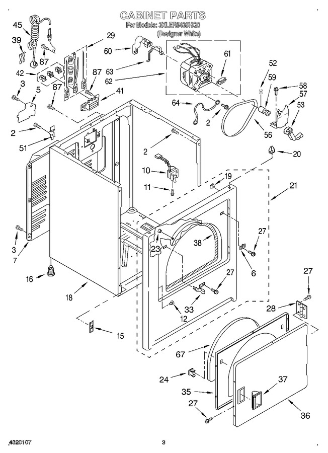 Diagram for 3XLER5435HQ0