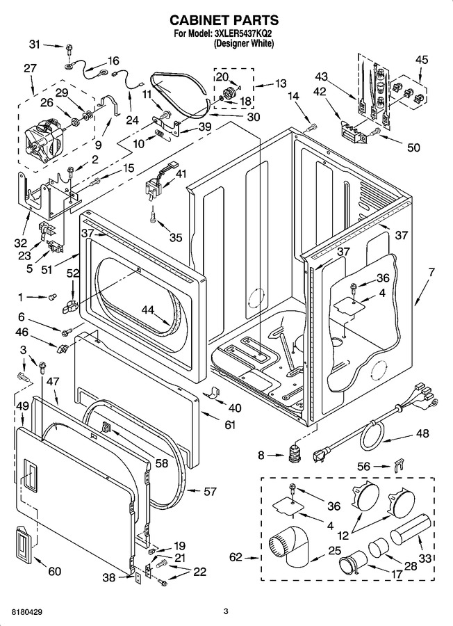 Diagram for 3XLER5437KQ2
