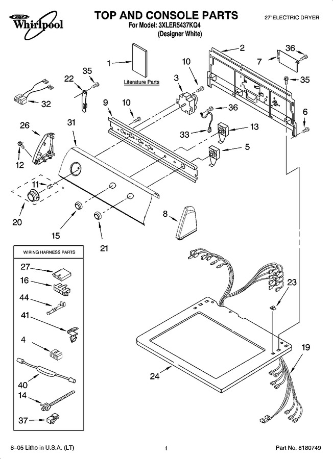 Diagram for 3XLER5437KQ4