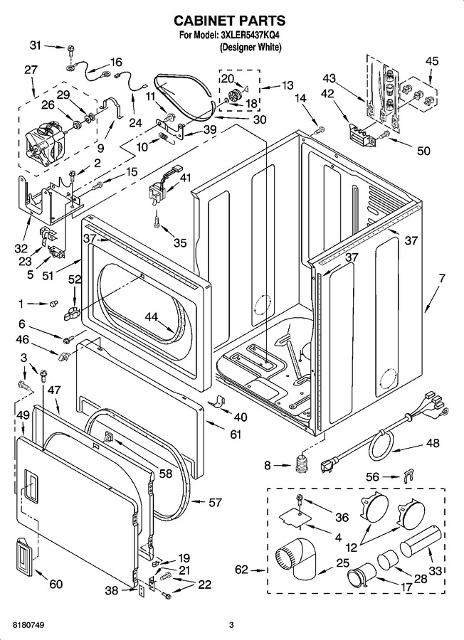 Diagram for 3XLER5437KQ4