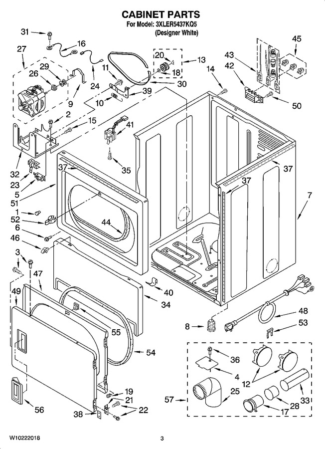 Diagram for 3XLER5437KQ5