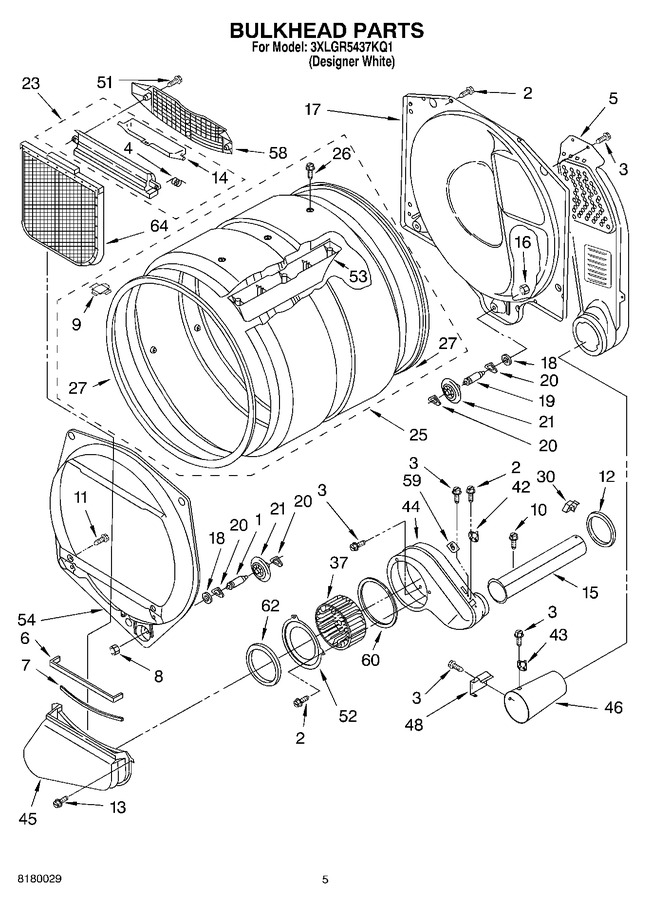 Diagram for 3XLGR5437KQ1