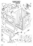 Diagram for 02 - Cabinet Parts