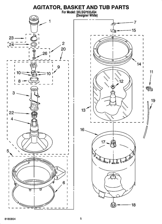 Diagram for 3XLSQ7533JQ4