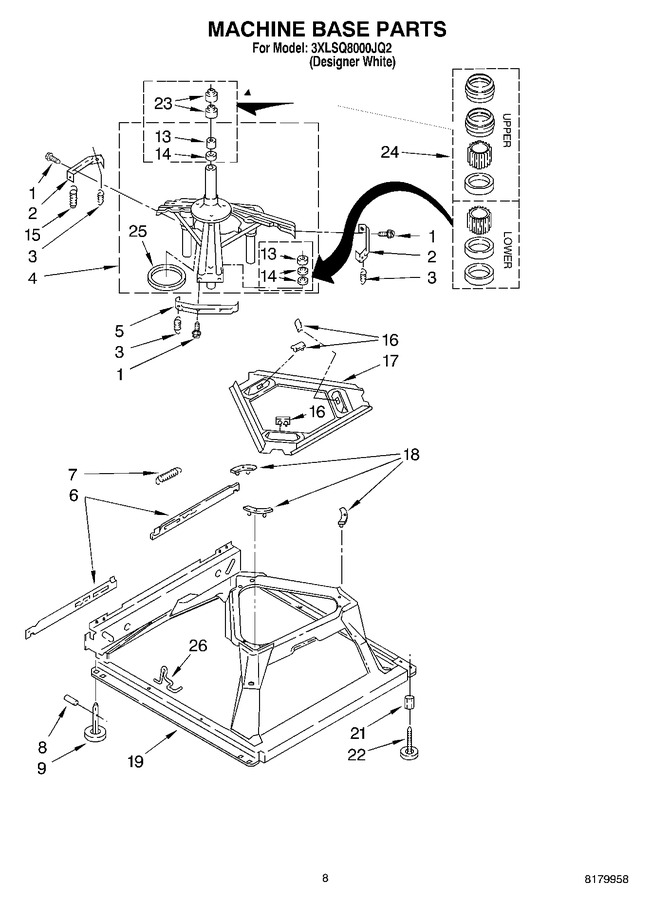 Diagram for 3XLSQ8000JQ2
