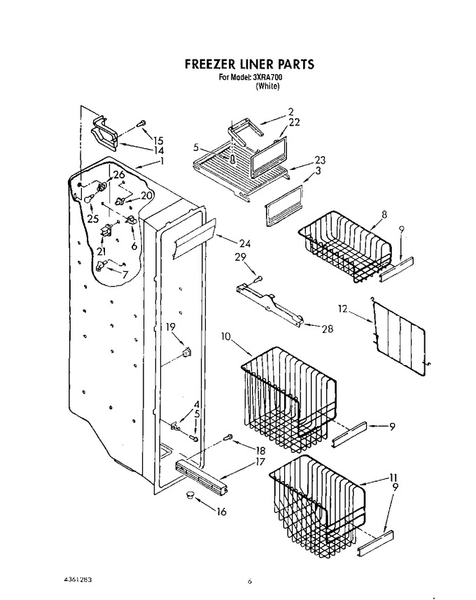 Diagram for 3XRA700