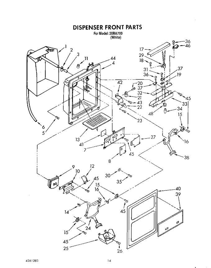 Diagram for 3XRA700