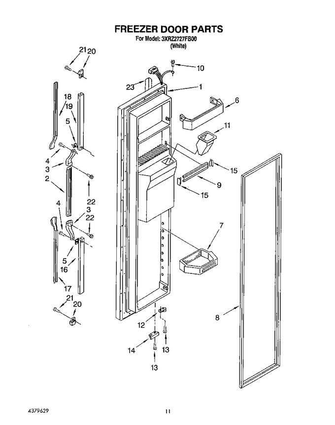 Diagram for 3XRZ2727FB00