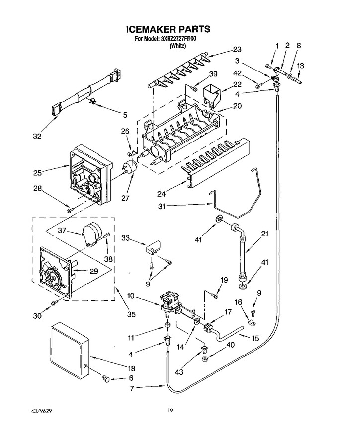Diagram for 3XRZ2727FB00
