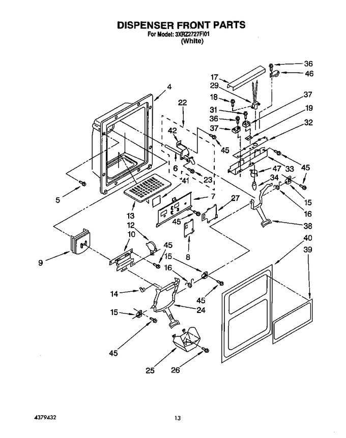 Diagram for 3XRZ2727FI01