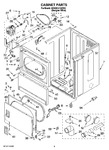 Diagram for 02 - Cabinet Parts
