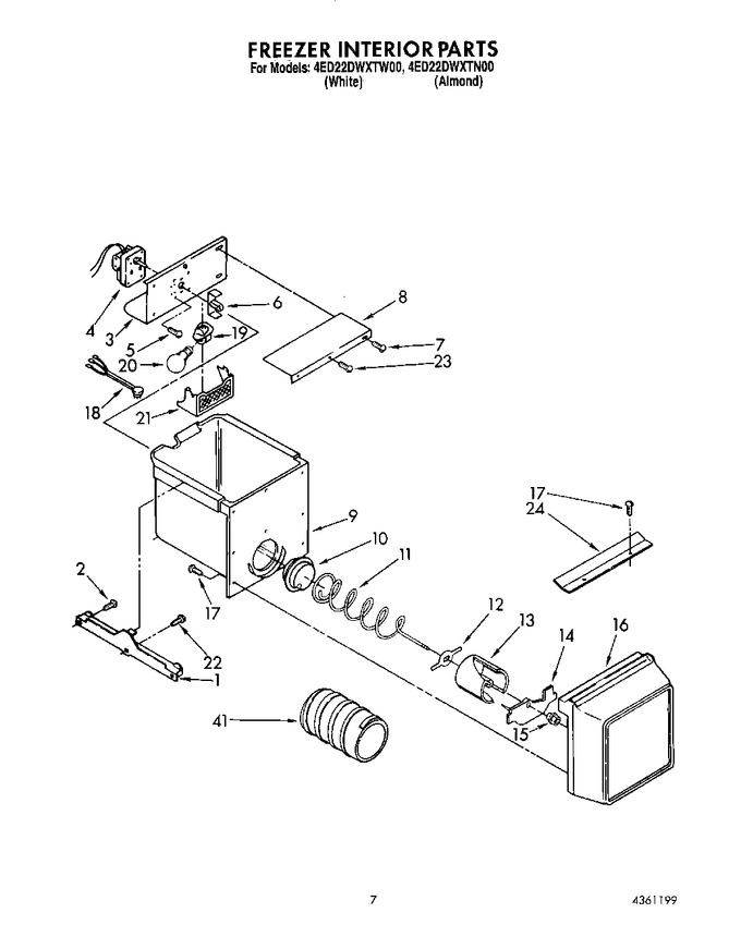 Diagram for 4ED22DWXTM00