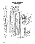 Diagram for 08 - Freezer Door