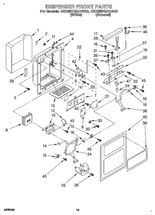 Diagram for 4ED25DQXAN00
