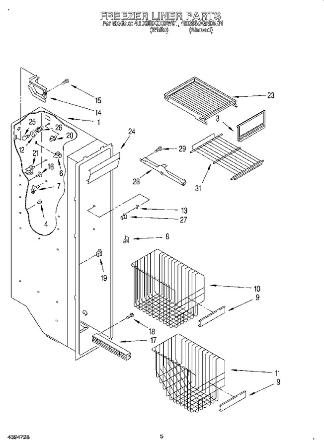 Diagram for 4ED25DQXDW01