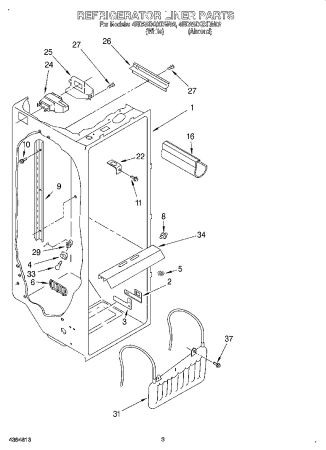 Diagram for 4ED25DQXDW02
