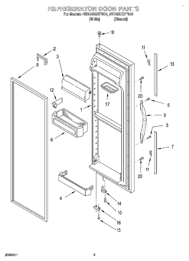 Diagram for 4ED25DQXFW01