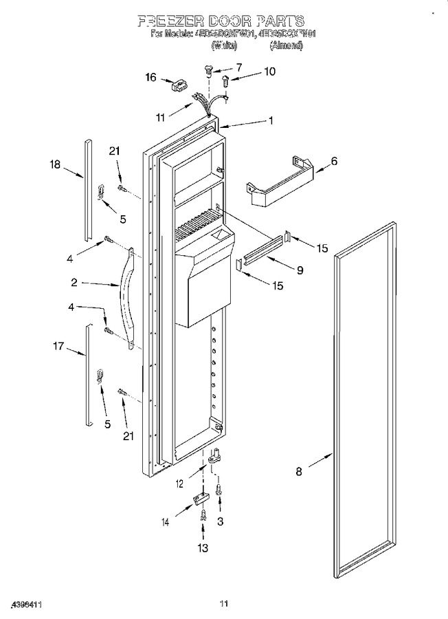 Diagram for 4ED25DQXFW01