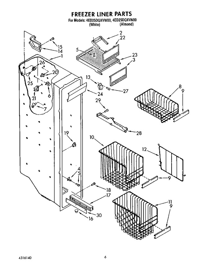Diagram for 4ED25DQXVN00