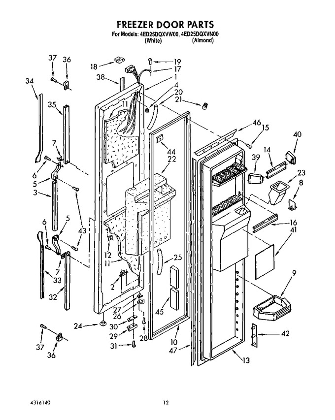 Diagram for 4ED25DQXVN00