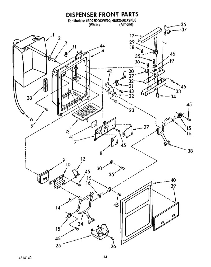 Diagram for 4ED25DQXVN00