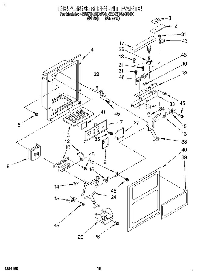 Diagram for 4ED27DQXDN00