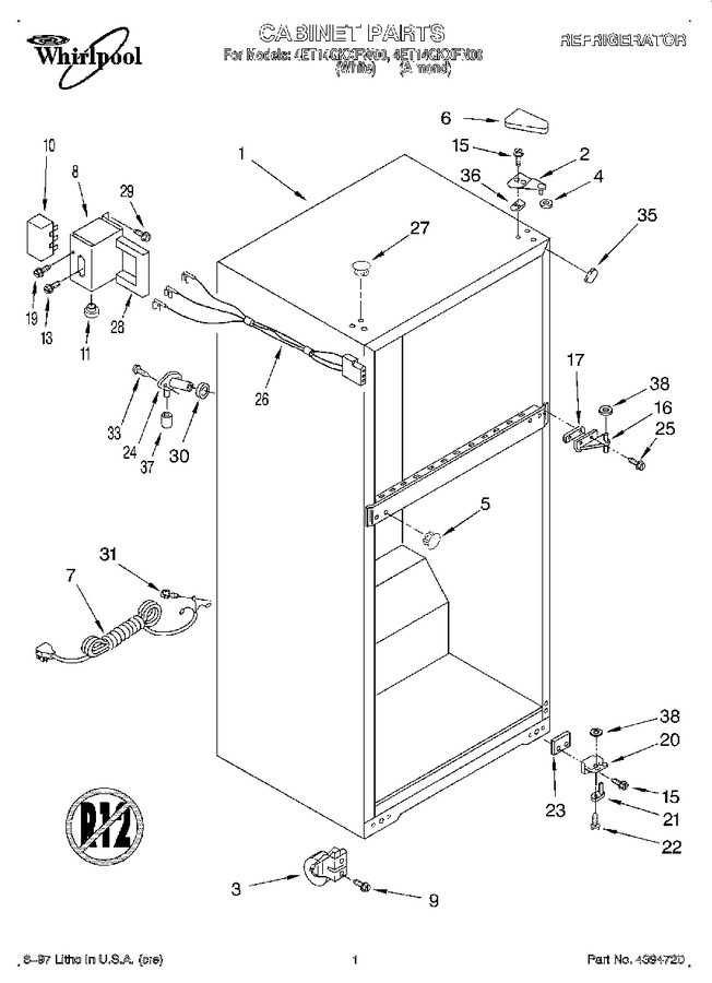 Diagram for 4ET14GKXFN00