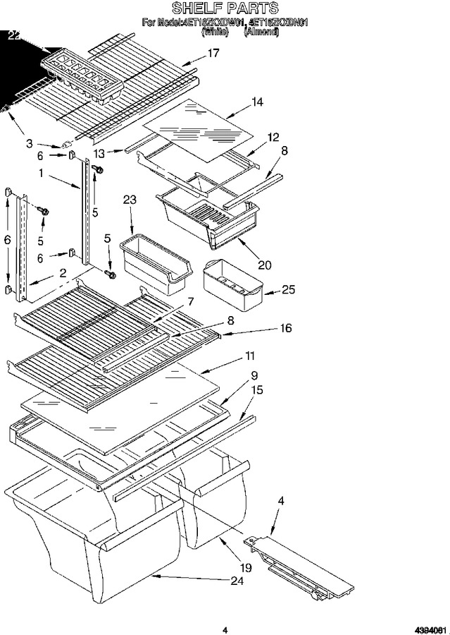 Diagram for 4ET18ZKXDW01