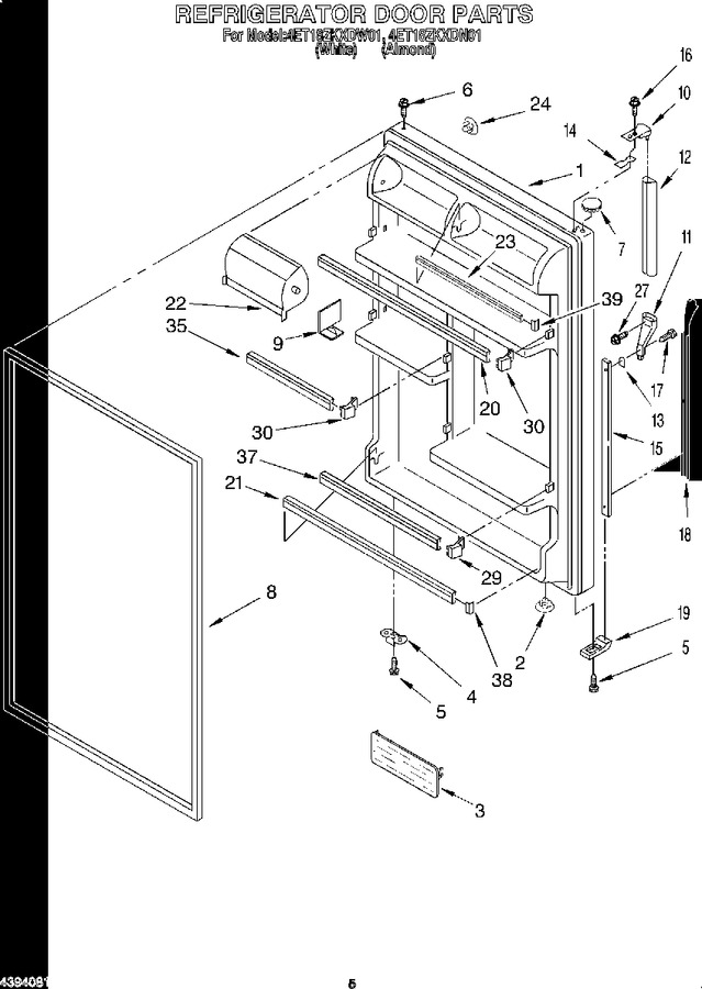Diagram for 4ET18ZKXDW01