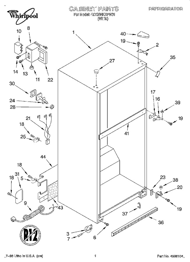 Diagram for 4ET20NKXFW01