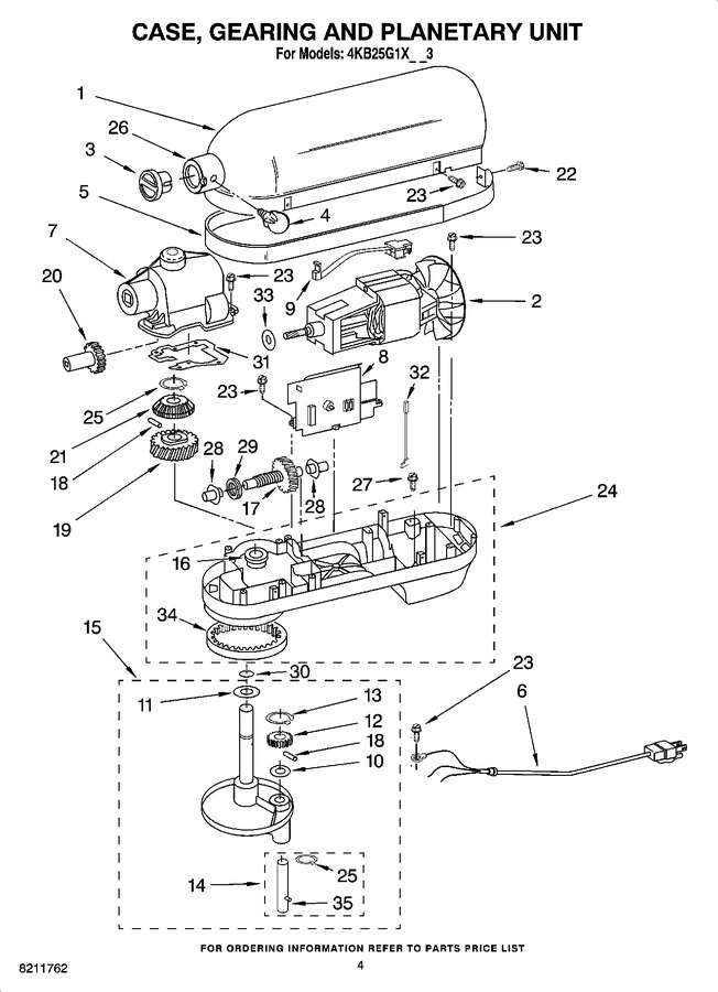 Diagram for 4KB25G1XTG3