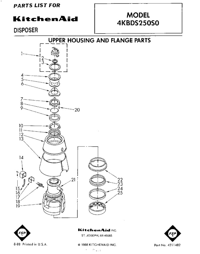 Diagram for 4KBDS250S0
