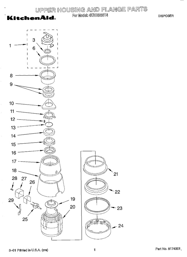 Diagram for 4KBDS250T4