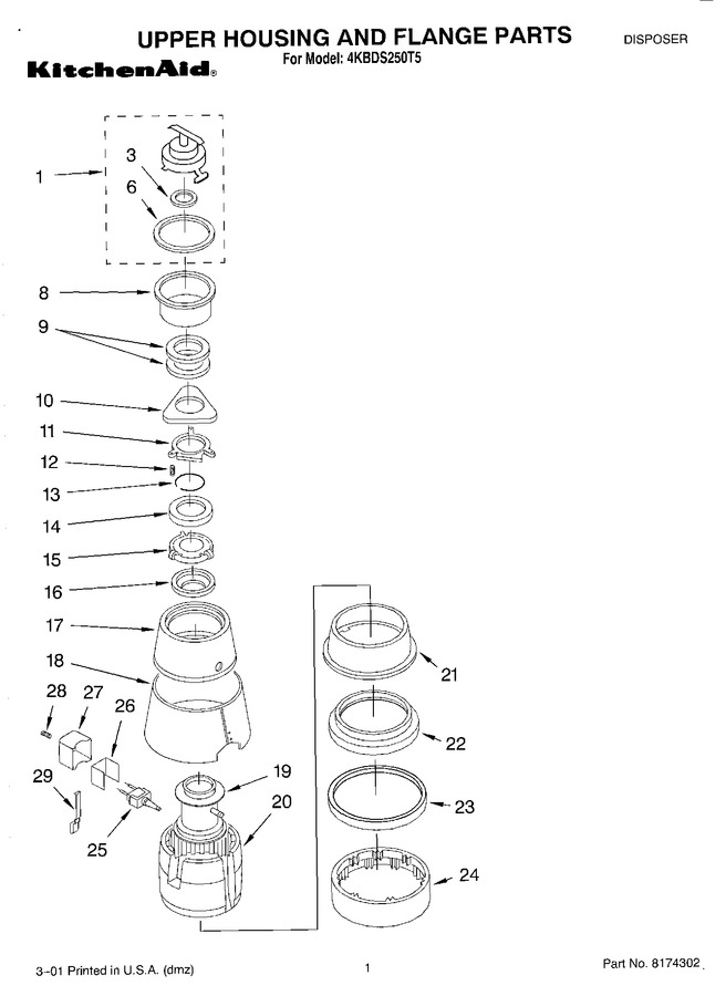 Diagram for 4KBDS250T5