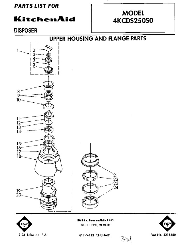 Diagram for 4KCDS250S0